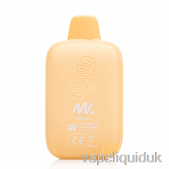 Metaku Moonwalk 9000 Disposable Strawberry Peach Mint Vape Juice